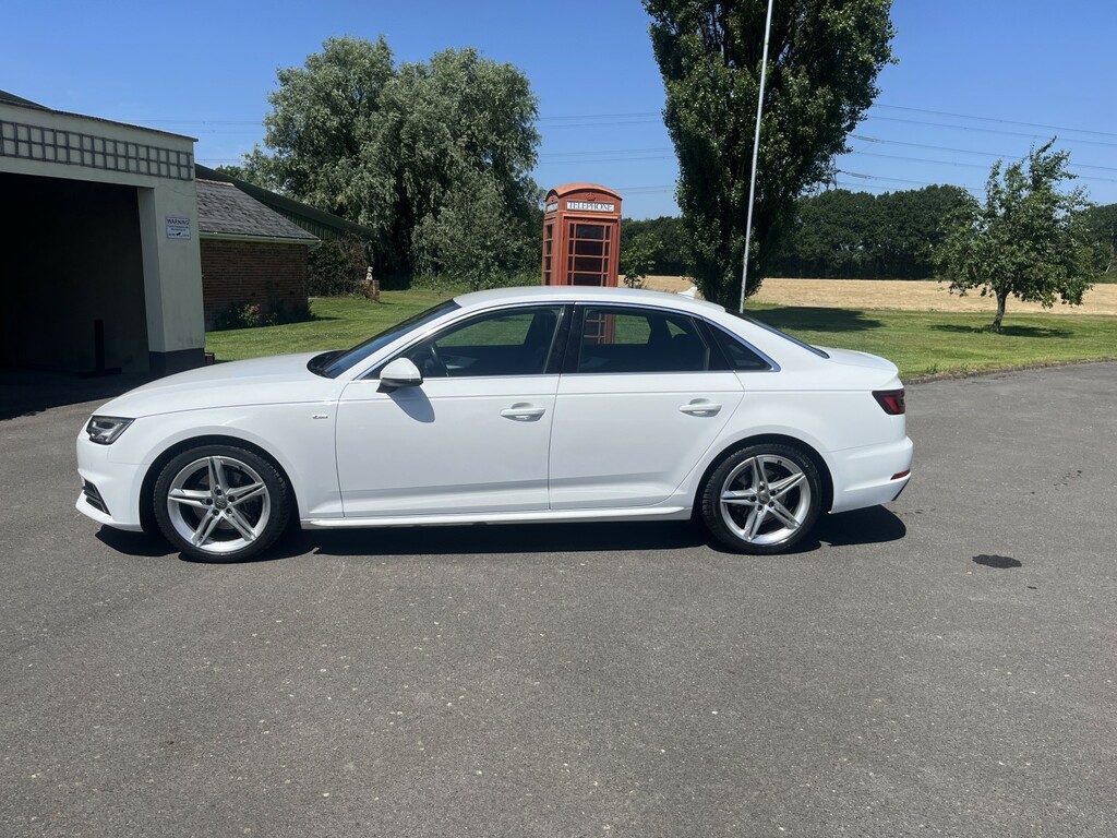 Audi A4 1.4 Tfsi S Line White #2