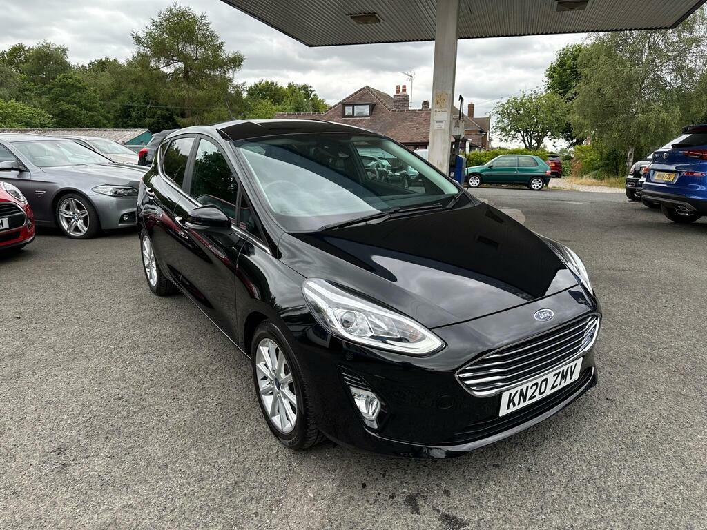 Ford Fiesta 1.0T Ecoboost Titanium Euro 6 S S Black