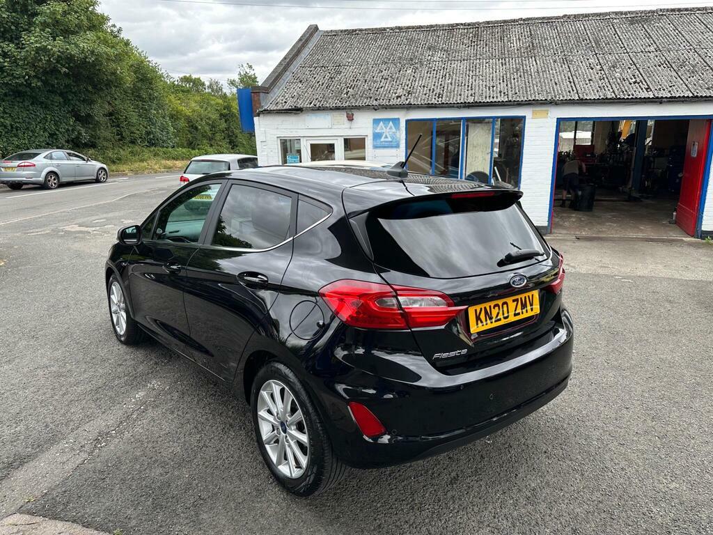 Ford Fiesta 1.0T Ecoboost Titanium Euro 6 S S KN20ZMV Black #5