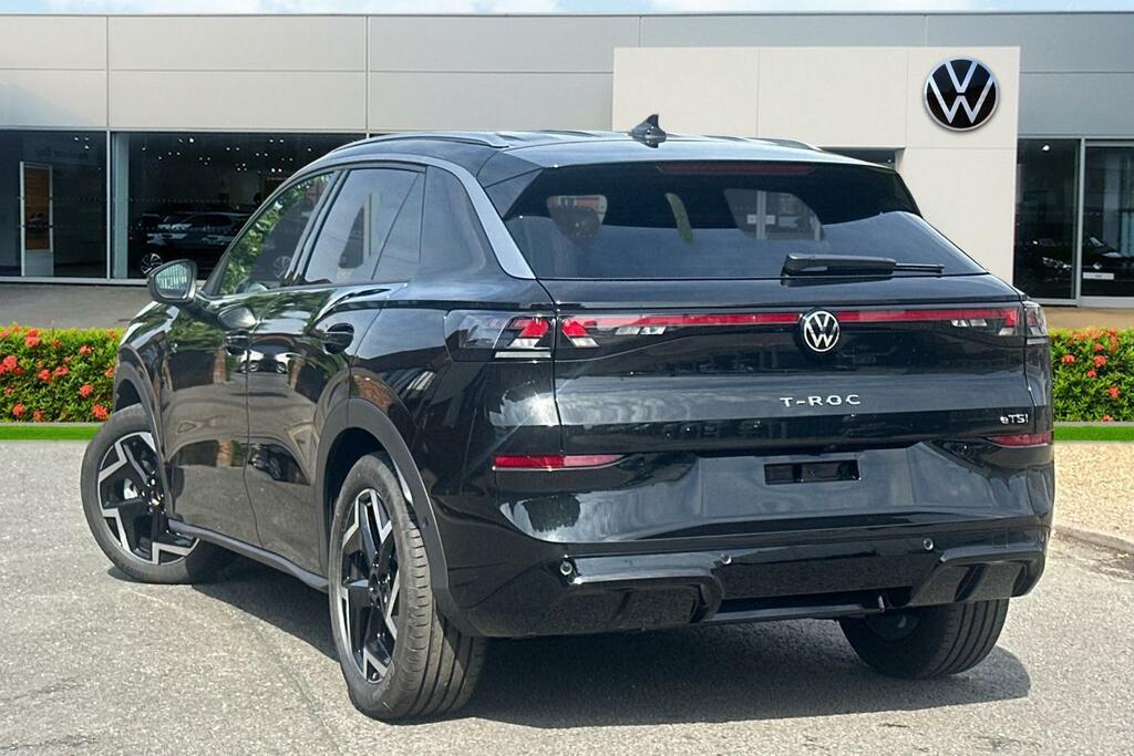 Volkswagen T-Roc New T-roc R-line 1.5 Etsi 150 Ps 7-Speed Dsg Black #3
