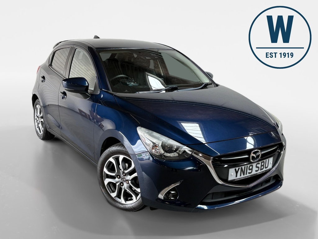 Mazda 2 1.5 Skyactiv-g Gt Sport Nav Hatchback Blue