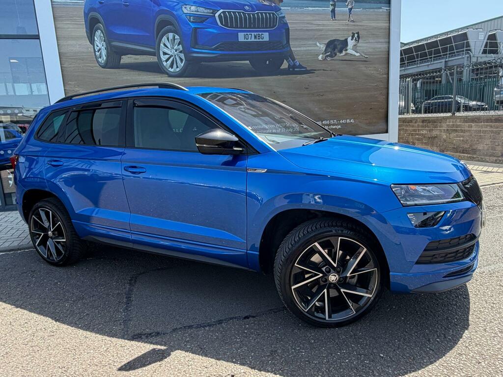 Skoda Karoq 1.5 Tsi Sport Line Dsg Blue #5