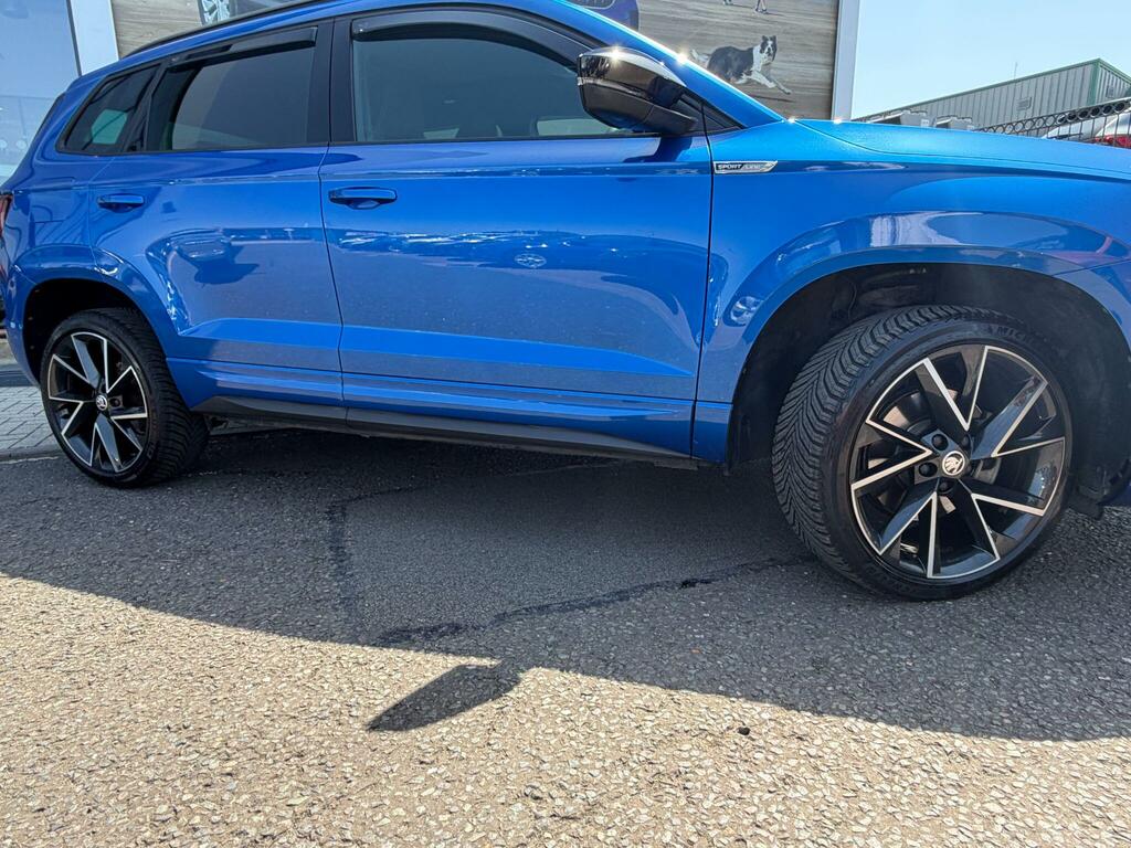 Skoda Karoq 1.5 Tsi Sport Line Dsg Blue #6