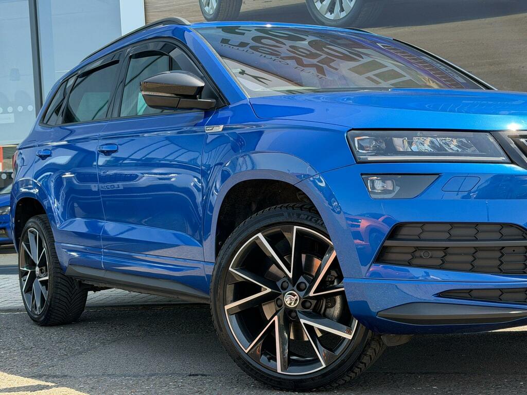 Skoda Karoq 1.5 Tsi Sport Line Dsg Blue #4