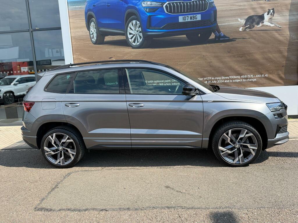 Skoda Karoq 1.5 Tsi Sportline Dsg Grey #4
