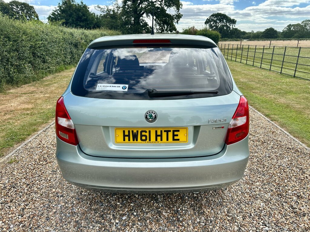 Skoda Fabia 1.2 Tsi Se Euro 5 Blue #8