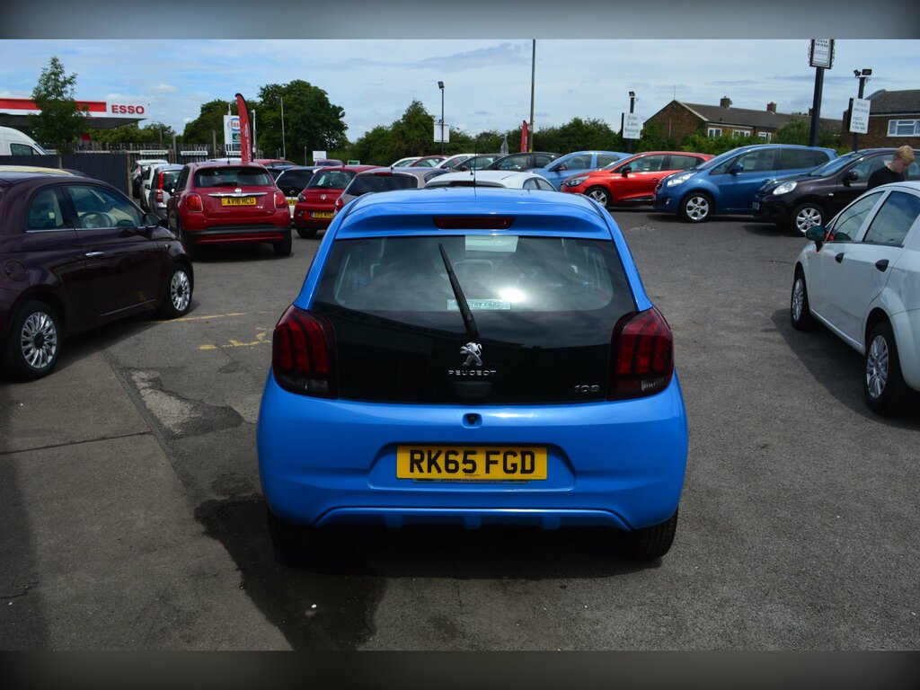Peugeot 108 Active 1.0 Vti Hatchback 68 Bhp Red #8