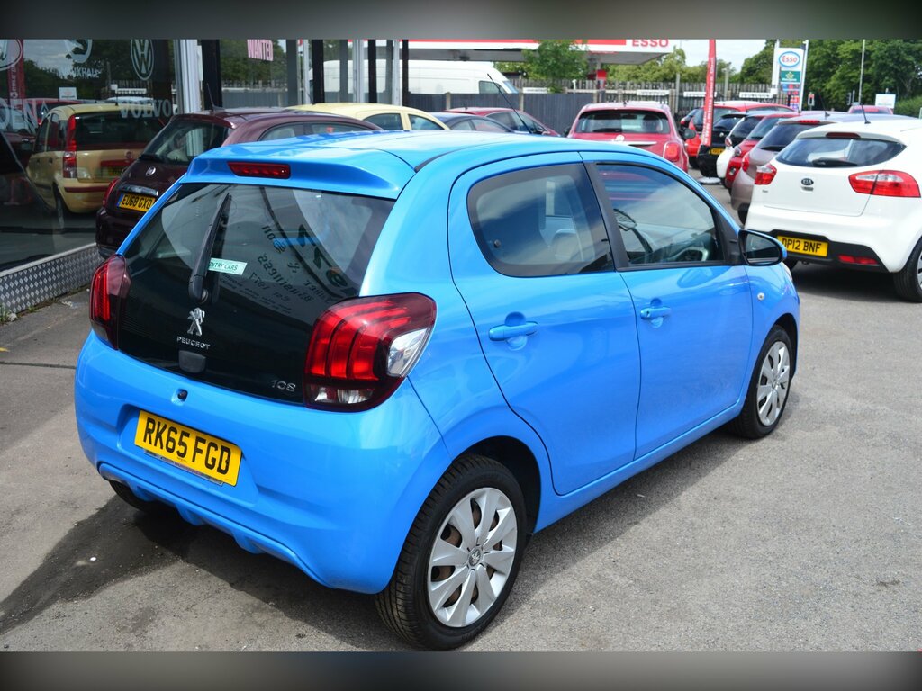 Peugeot 108 Active 1.0 Vti Hatchback 68 Bhp Red #11