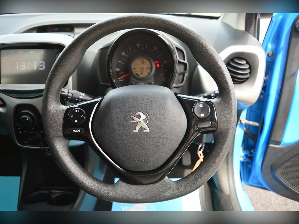 Peugeot 108 1.0 Active Hatchback Euro 6 68 Blue #3