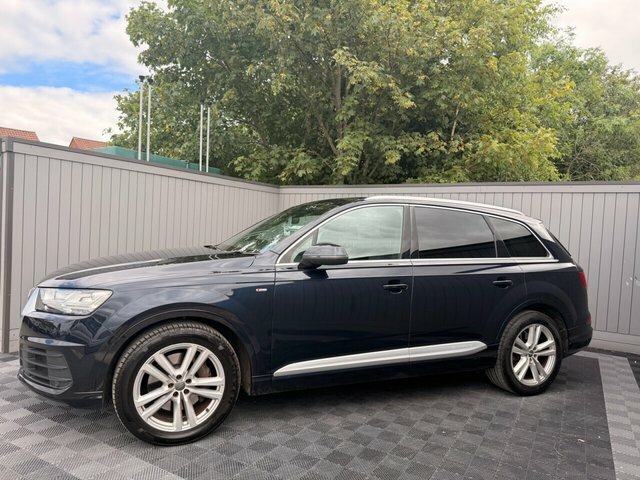 Audi Q7 3.0 Tdi V6 S Line Suv Tiptronic Quattro Blue #4