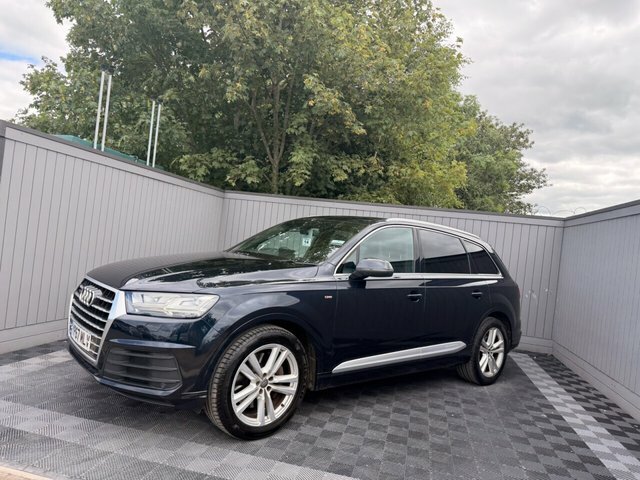 Audi Q7 3.0 Tdi V6 S Line Suv Tiptronic Quattro Blue #3