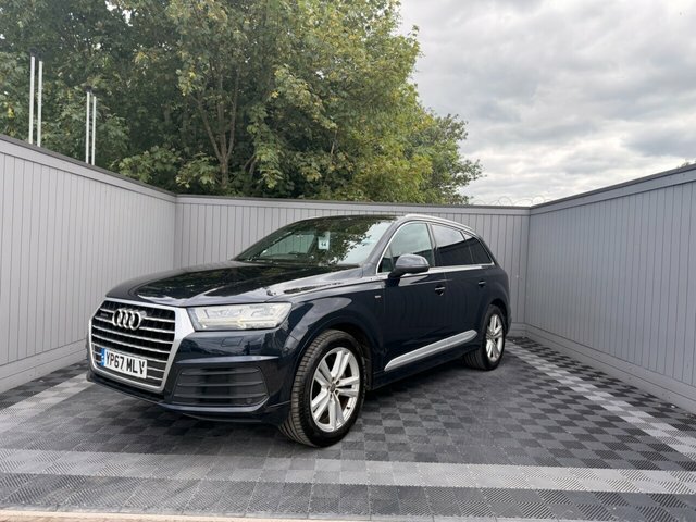 Audi Q7 3.0 Tdi V6 S Line Suv Tiptronic Quattro Blue