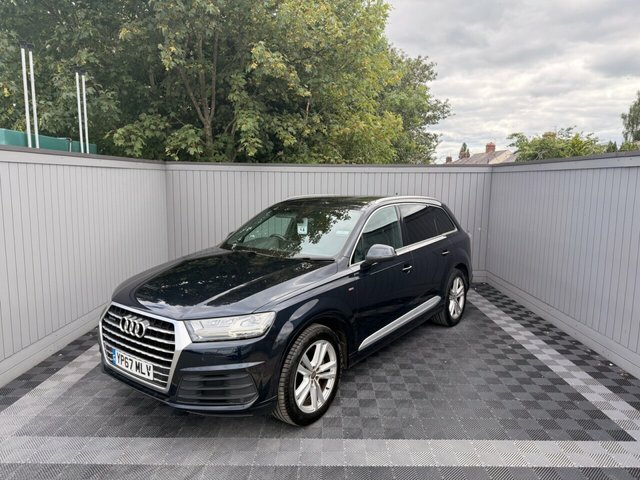 Audi Q7 3.0 Tdi V6 S Line Suv Tiptronic Quattro Blue #2