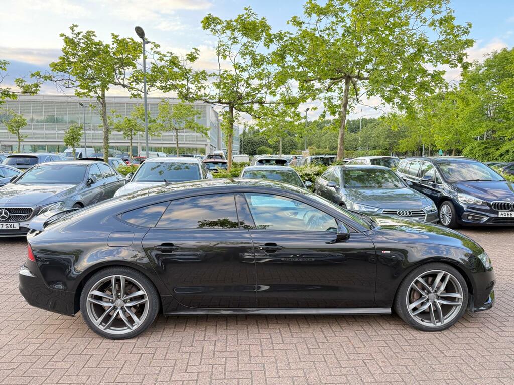 Audi A7 3.0 Tdi V6 S Line Sportback S Tronic Quattro Euro A24ATD Black #3