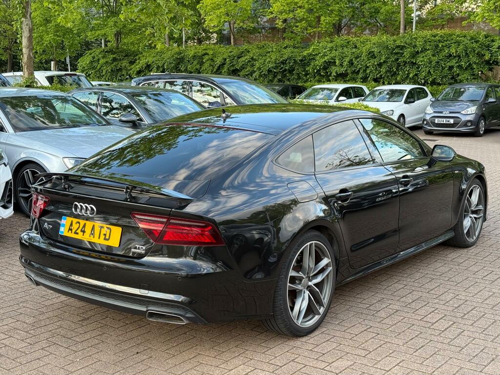 Audi A7 3.0 Tdi V6 S Line Sportback S Tronic Quattro Euro A24ATD Black #5