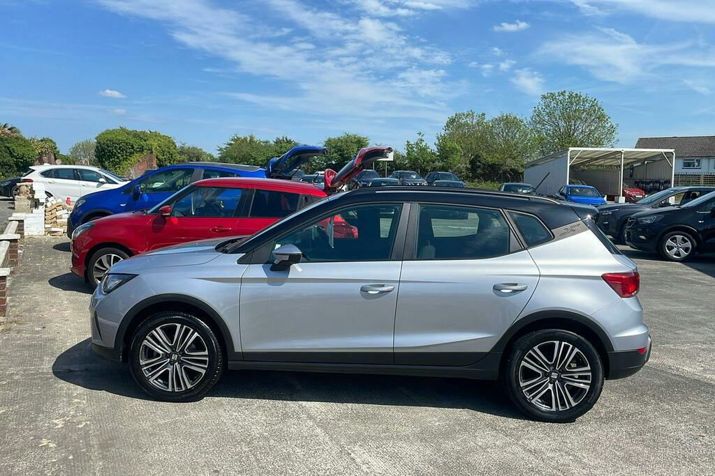 Seat Arona 1.0 Tsi Evo Se Technology Suv Silver #5