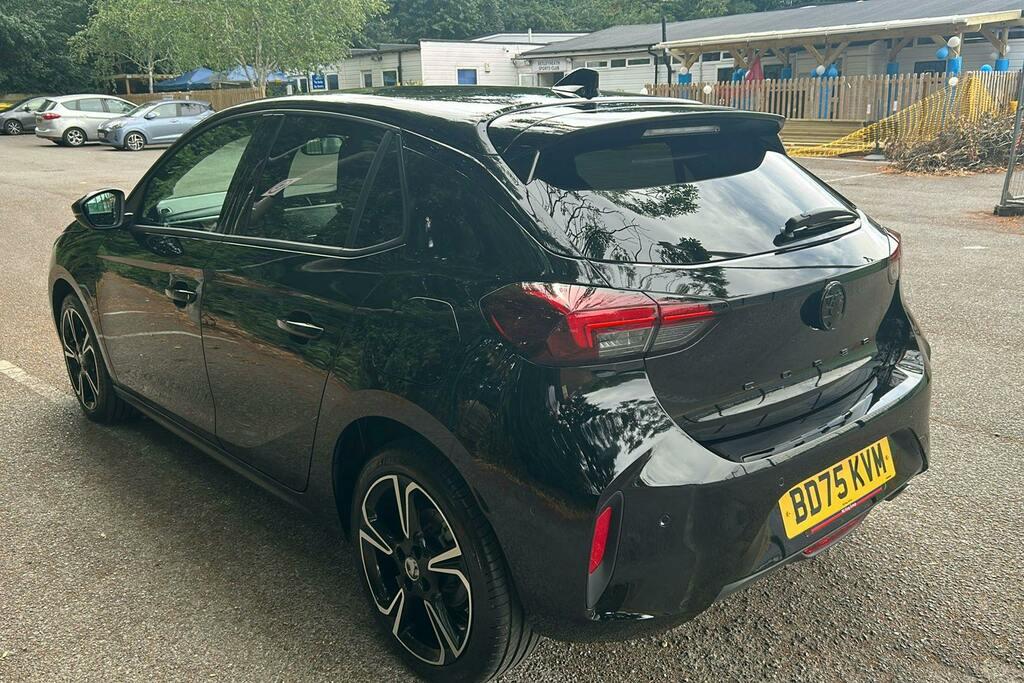 Vauxhall Corsa 1.2 Turbo Ultimate Hatchback BD75KVM Black #2