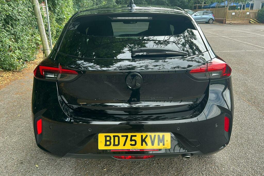 Vauxhall Corsa 1.2 Turbo Ultimate Hatchback BD75KVM Black #6