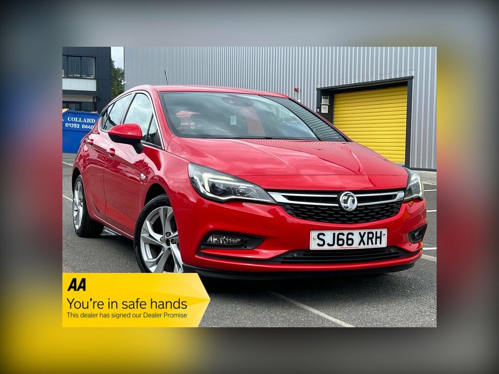 Vauxhall Astra 1.4I Turbo Sri Euro 6 Ss Red