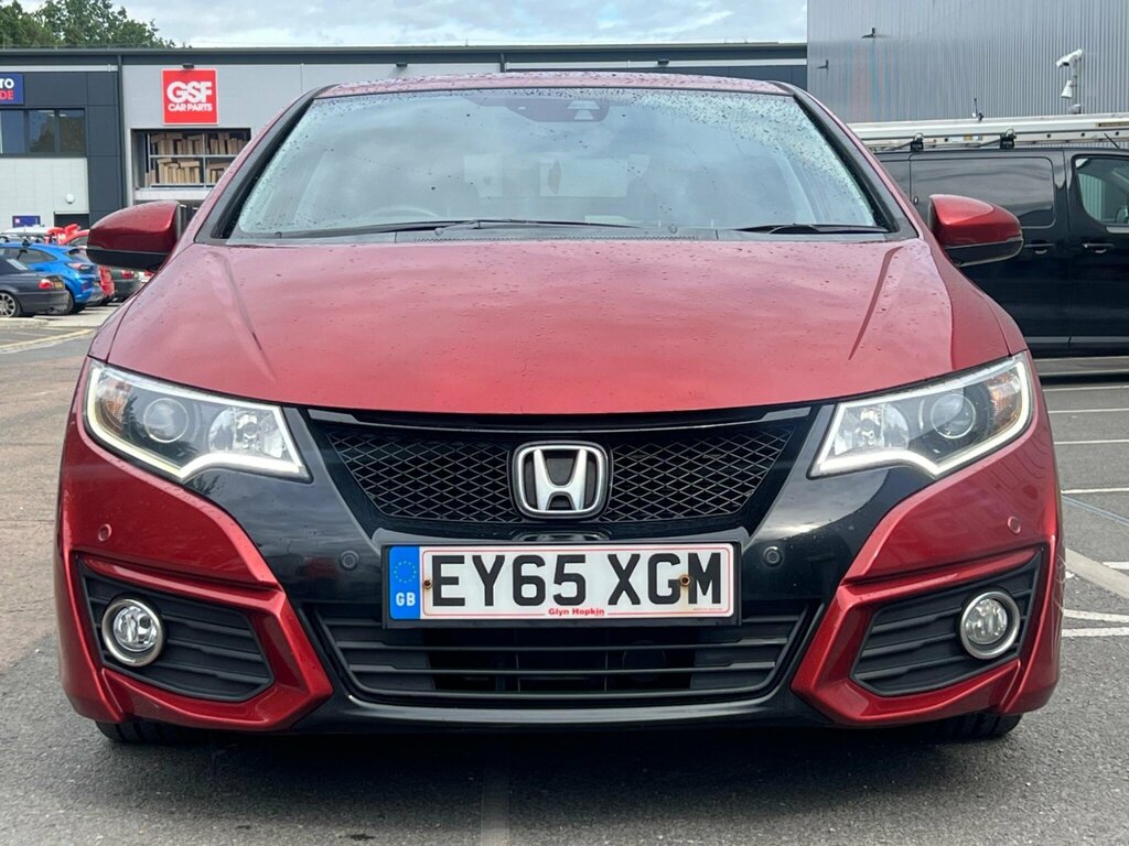 Honda Civic 1.8 I-vtec Se Plus Navi Euro 6 Ss Red #3