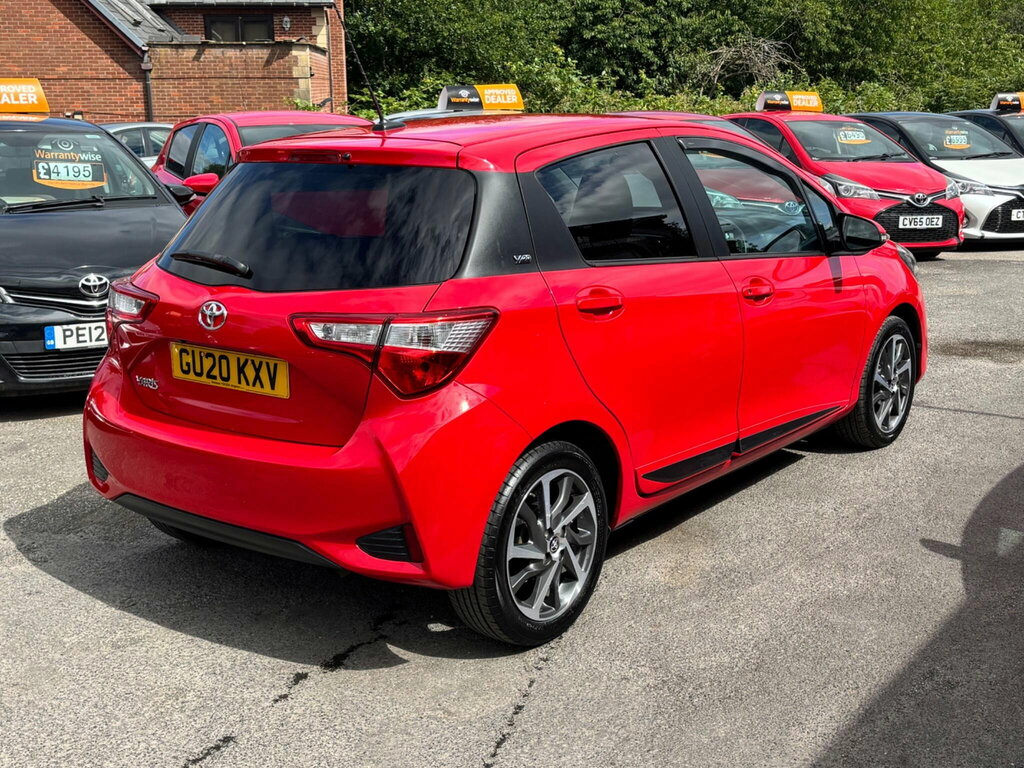 Toyota Yaris 1.5 Vvt-i Y20 Bi-tone Euro 6 GU20KXV Red #4