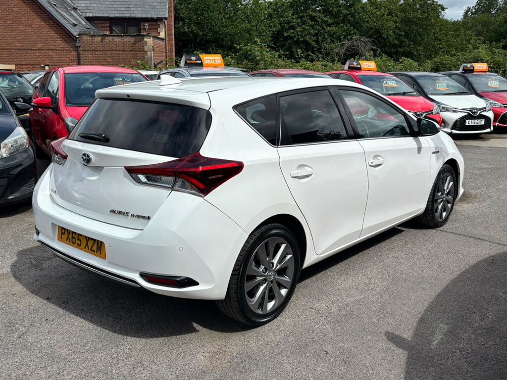 Toyota Auris 1.8 Vvt-h Excel Cvt Euro 6 Ss White #6