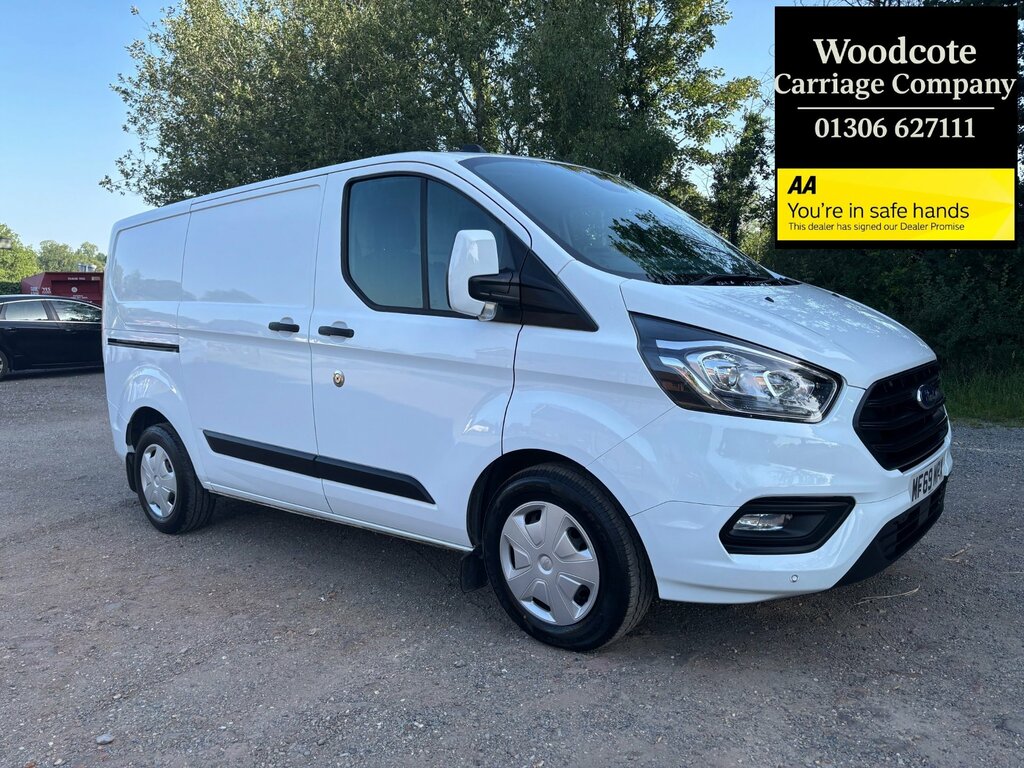 Ford Transit Custom 2.0 320 Ecoblue Trend Panel Van White