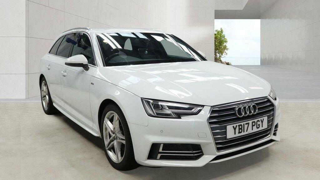 Audi A4 Avant 2.0 Tdi Ultra S Line S Tronic Euro 6 Ss White