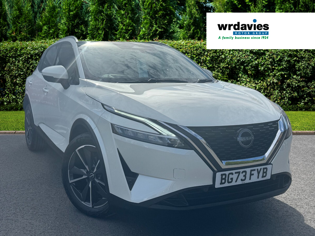 Nissan Qashqai 1.3 Dig-t Mh Tekna White