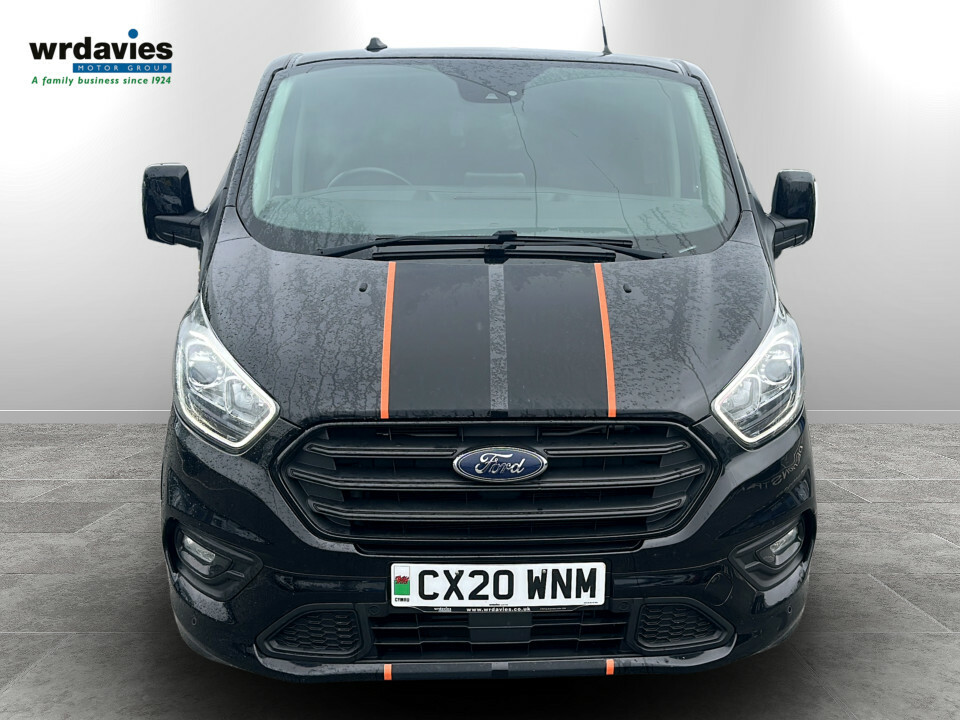 Ford Transit Custom 2.0D Ecoblue 185Ps Low Roof Dcab Sport Van N CX20WNM Black #2