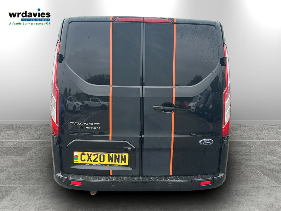 Ford Transit Custom 2.0D Ecoblue 185Ps Low Roof Dcab Sport Van N CX20WNM Black #6