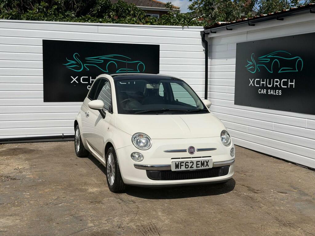 Fiat 500 1.2 Lounge Euro 4 White #2
