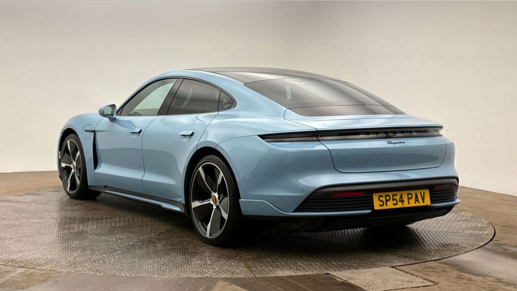 Porsche Taycan Saloon Blue #2