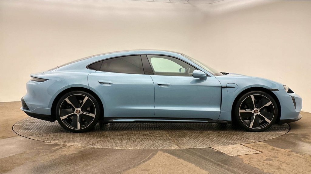 Porsche Taycan Saloon Blue #3