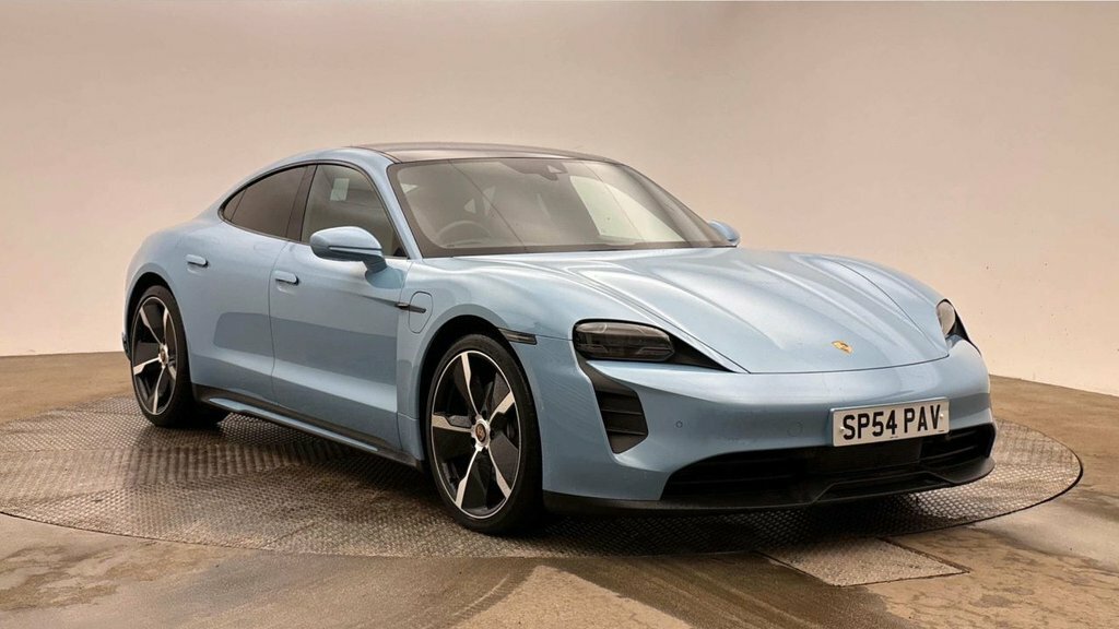 Porsche Taycan Saloon Blue