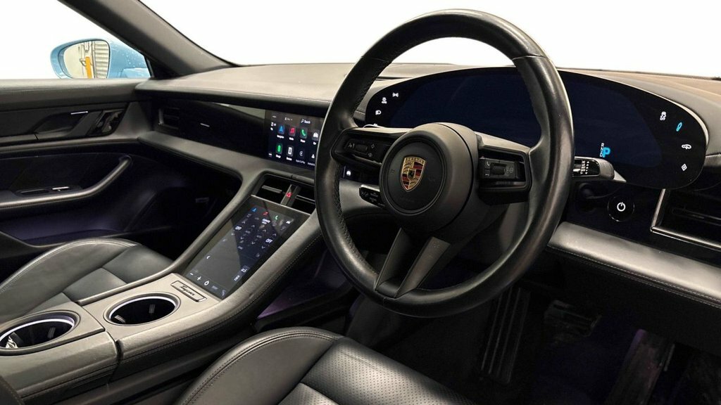 Porsche Taycan Saloon Blue #4