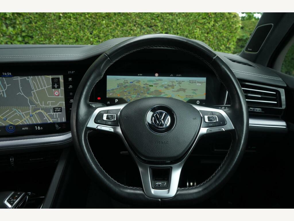Volkswagen Touareg V6 R-line Tech Tdi White #42