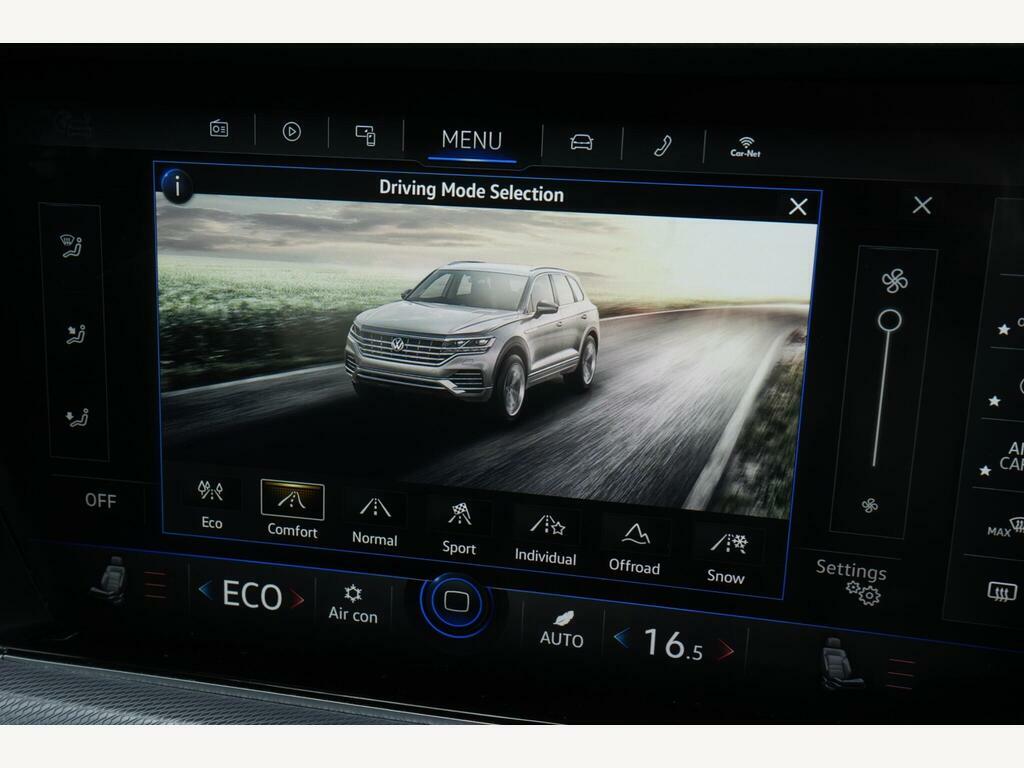 Volkswagen Touareg V6 R-line Tech Tdi White #12