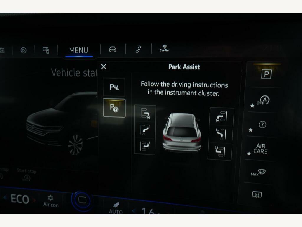 Volkswagen Touareg V6 R-line Tech Tdi White #9
