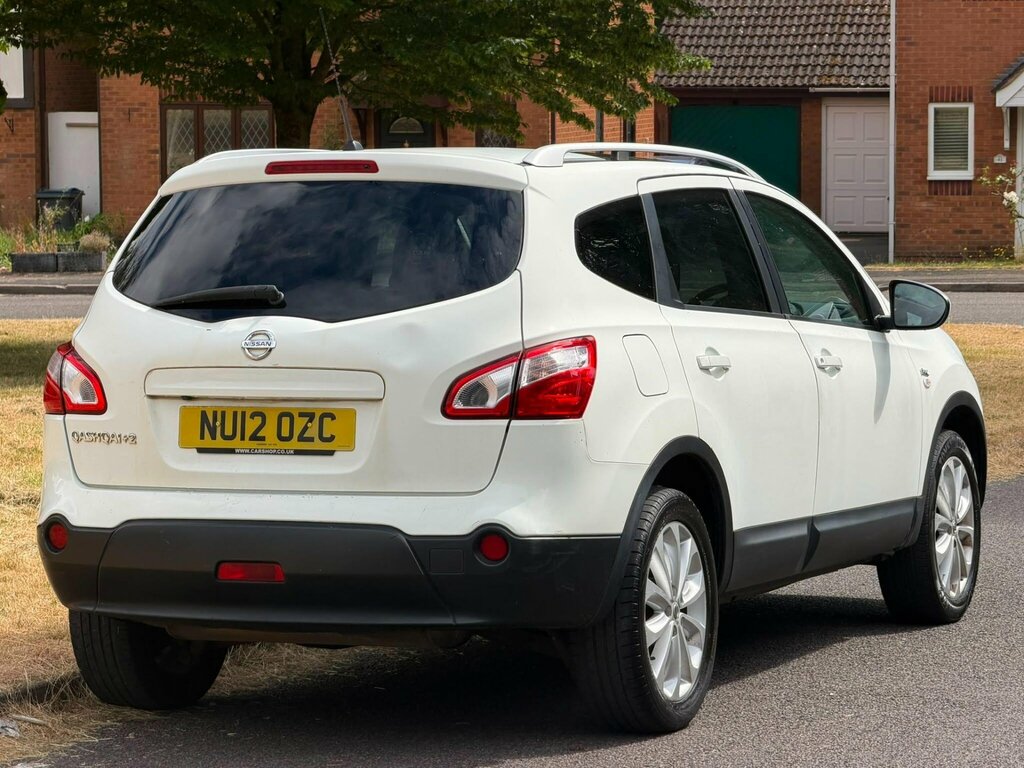 Nissan Qashqai+2 1.6 N-tec 2Wd Euro 5 White #6