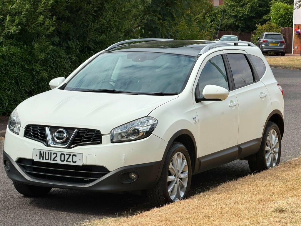 Nissan Qashqai+2 1.6 N-tec 2Wd Euro 5 White #2