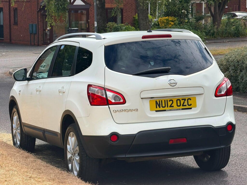 Nissan Qashqai+2 1.6 N-tec 2Wd Euro 5 White #5