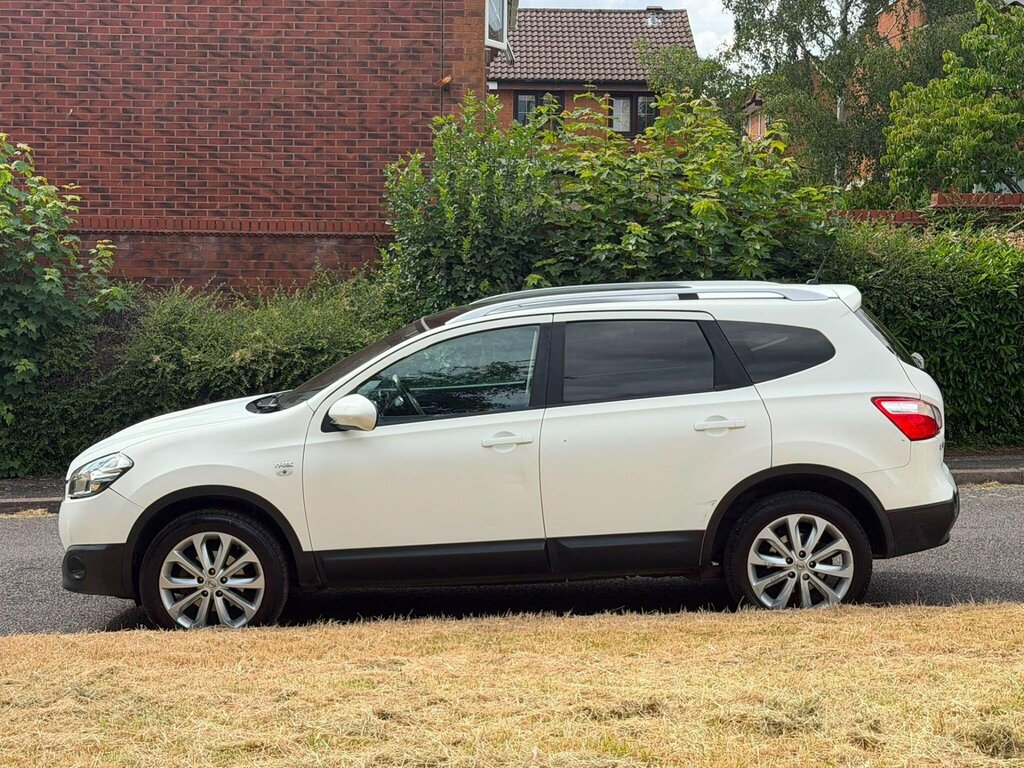 Nissan Qashqai+2 1.6 N-tec 2Wd Euro 5 White #3