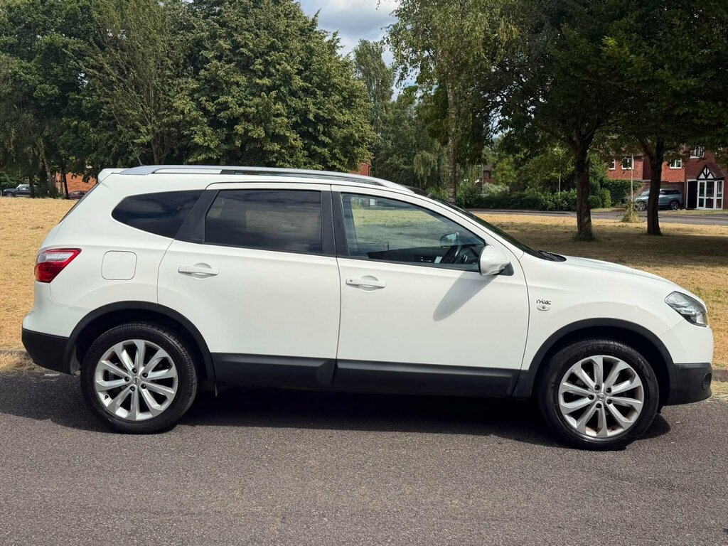 Nissan Qashqai+2 1.6 N-tec 2Wd Euro 5 White #4