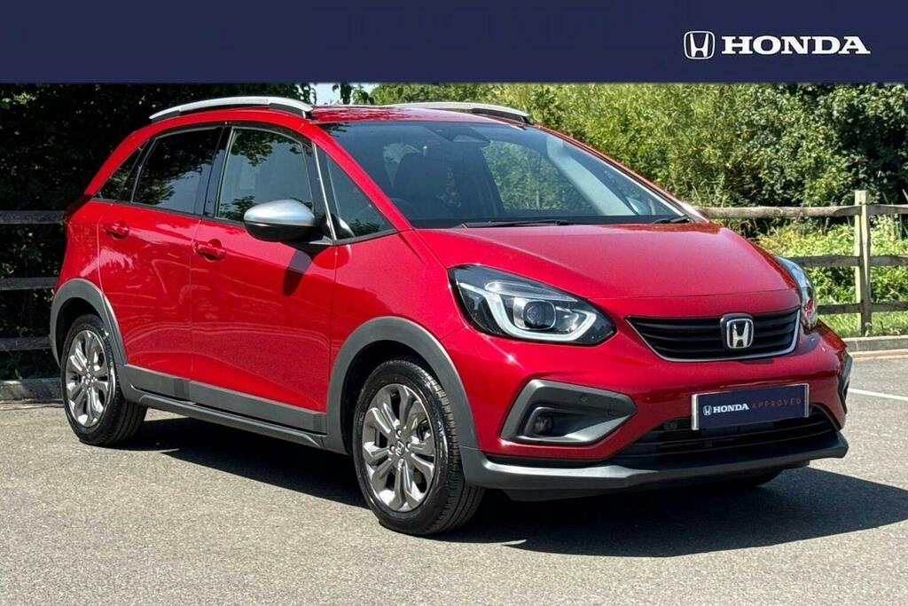 Honda Jazz 1.5 H I Mmd Crosstar Ex Hatchback Hybri Red