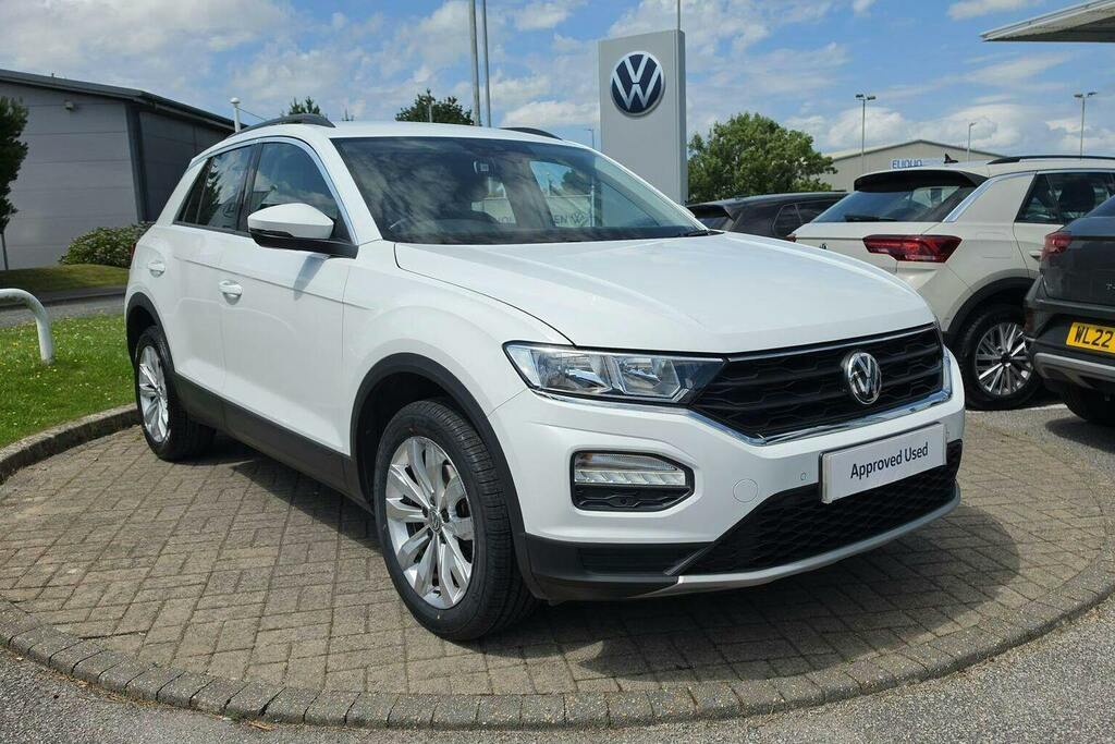 Volkswagen T-Roc 1.6 Tdi Se Suv WL19SVV White