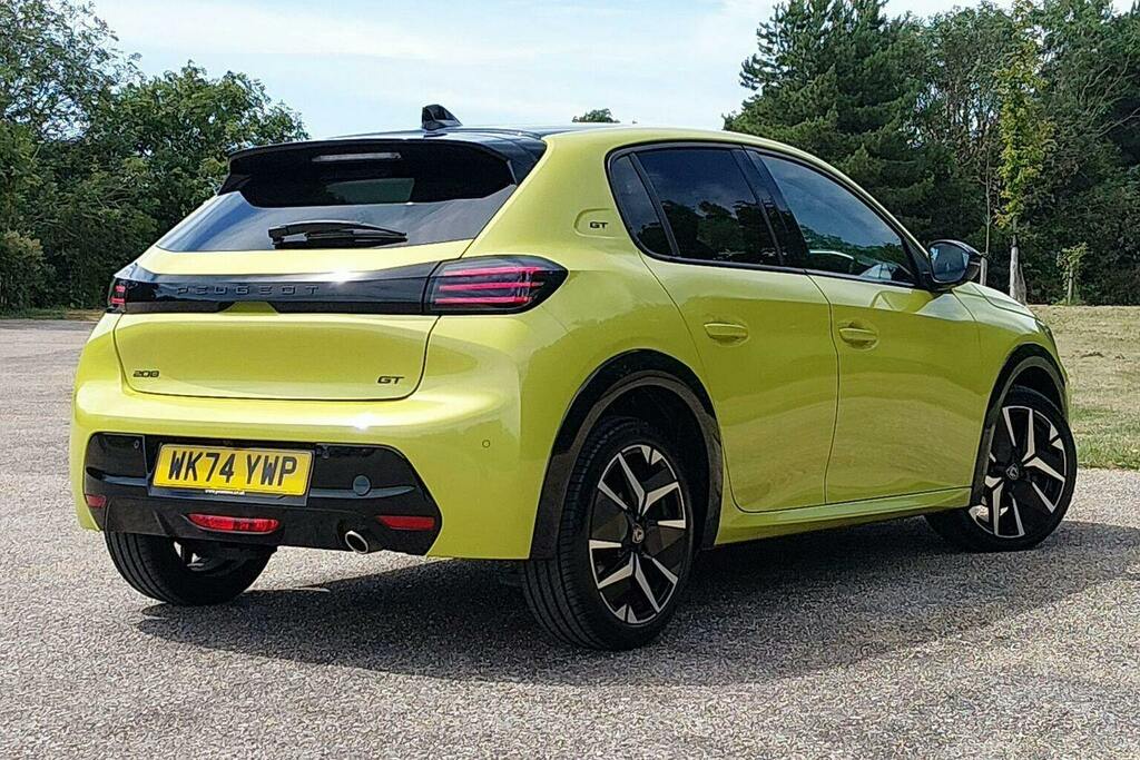 Peugeot 208 1.2 Puretech Gt Hatchback WK74YWP Yellow #3