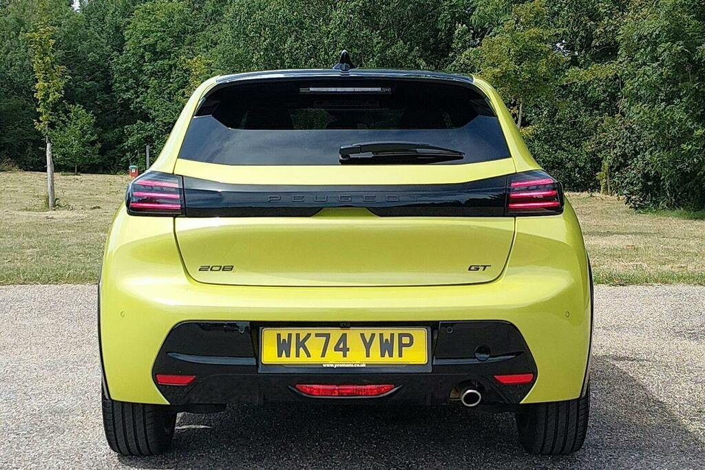 Peugeot 208 1.2 Puretech Gt Hatchback WK74YWP Yellow #4