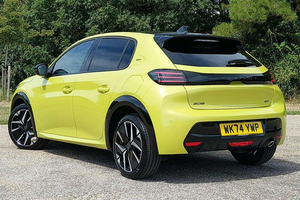 Peugeot 208 1.2 Puretech Gt Hatchback WK74YWP Yellow #5