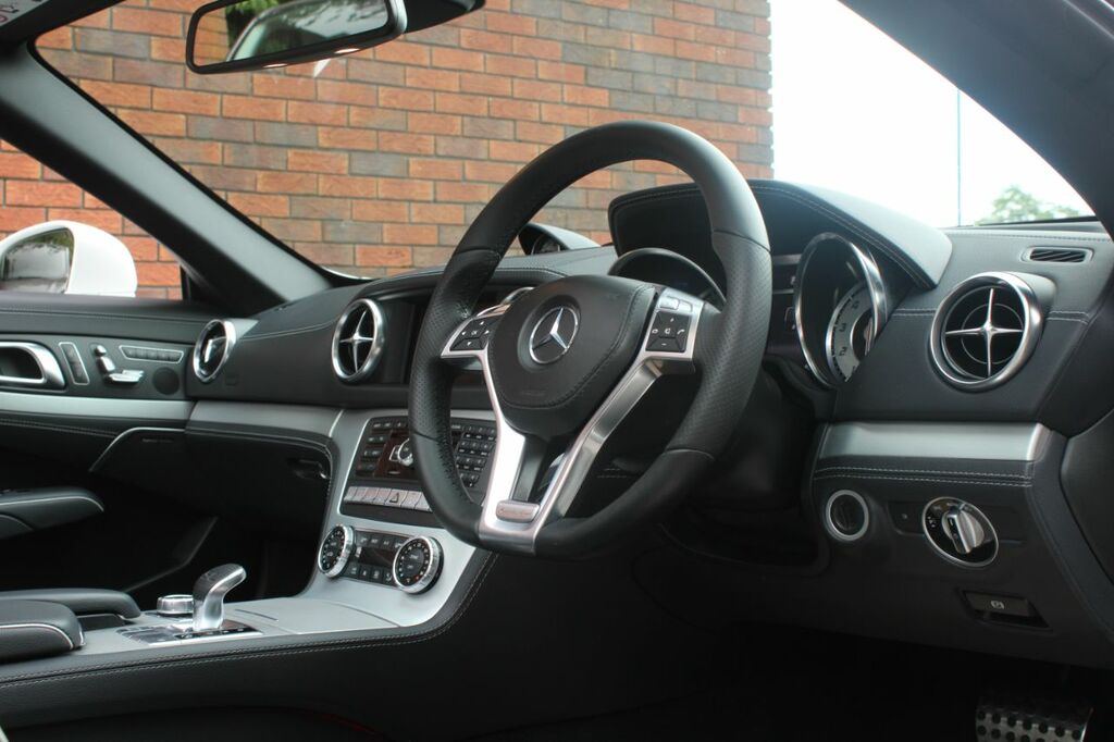 Mercedes-Benz SL Class 3.0 Sl400 Amg Sport G-tronic Euro 6 Ss White #5